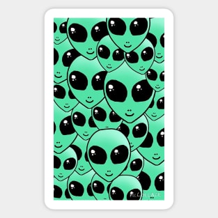 Aliens Sticker